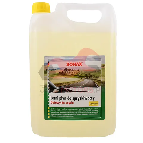 Płyn do spryskiwaczy letni SONAX 4l cytryna