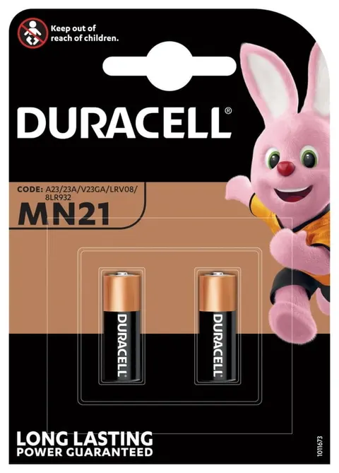 Bateria Duracell MN21 x2 (A23)
