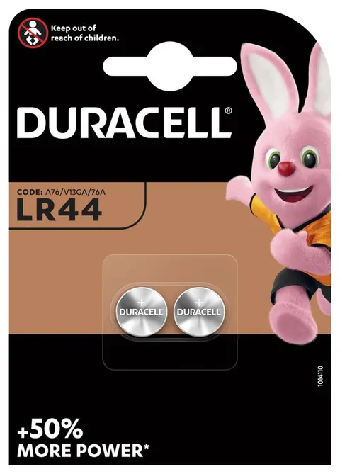 Bateria Duracell LR44 x 2 (A76)