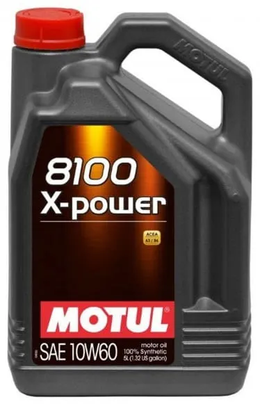 Motul 10W60 8100 X-power 5L