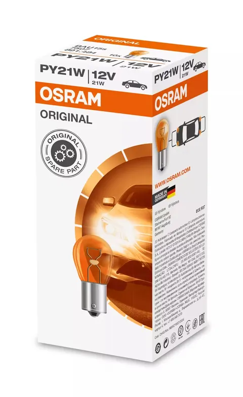 Osram żarówka PY21W 12V 21W Original 1szt