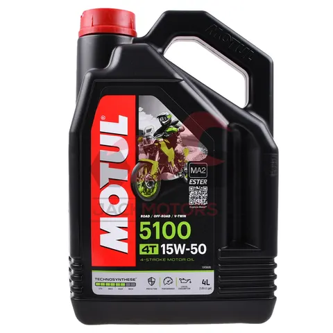 Motul 4T 15W50 5100 4L
