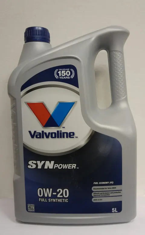 Valvoline 0W20 SynPower FE 5L