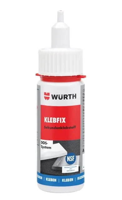 Wurth Klebfix sekundowy klej cyjanoakrylowy 5g
