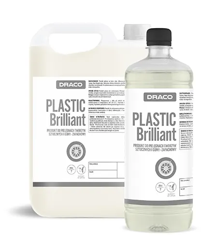 Draco PLASTIC Brilliant nabłyszcz. plastik guma 1L