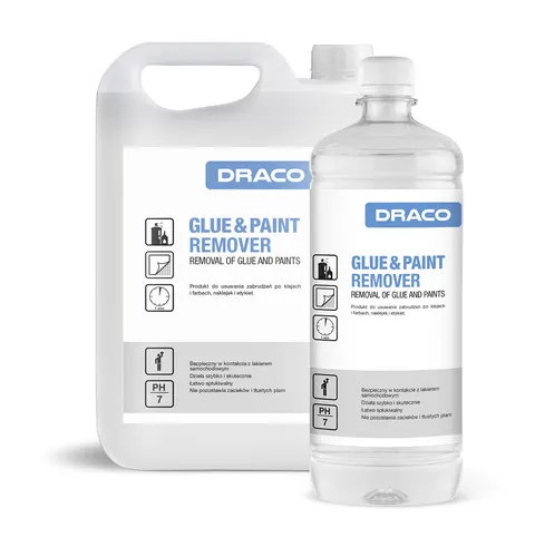 Draco GLUE & PAINT Remover - usuwa klej i farbę 1L