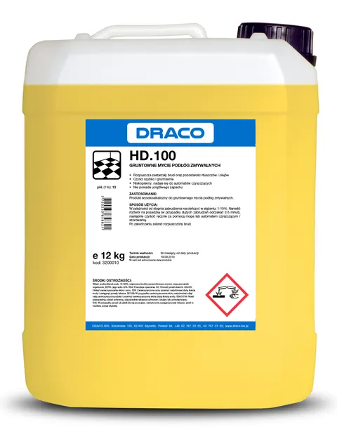 Draco HD.100 gruntowne czyszczenie powierzchni 1L