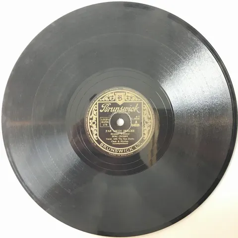 Bing Crosby: Far Away Places/Tarra Ta-lara Ta-Lar 4035 Brunswick