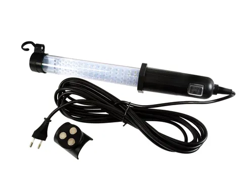 Lampa warsztatowa 60+9LED 230V Geko ##