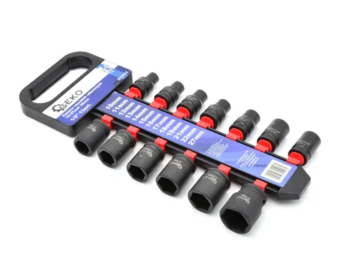 Nasadka udar kpl 1/2 10-27mm 13szt Geko