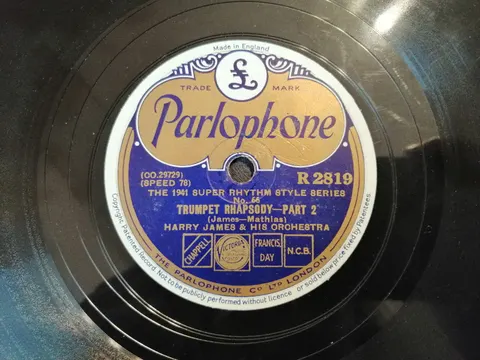 Harry James: Trumpet Rhapsody Part 1, 2 R2819 Parlophone