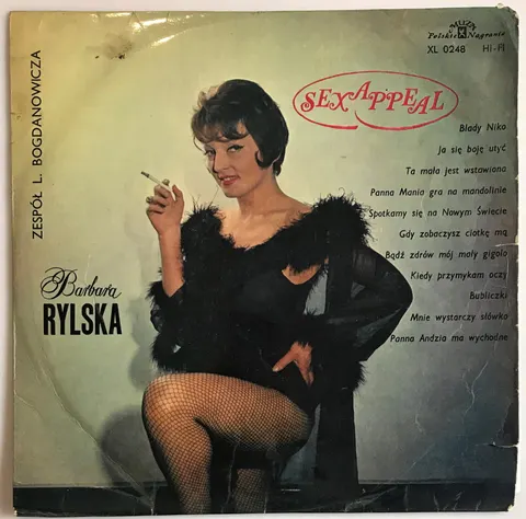 Barbara Rylska - Sex Appeal LP XL0248 fair-