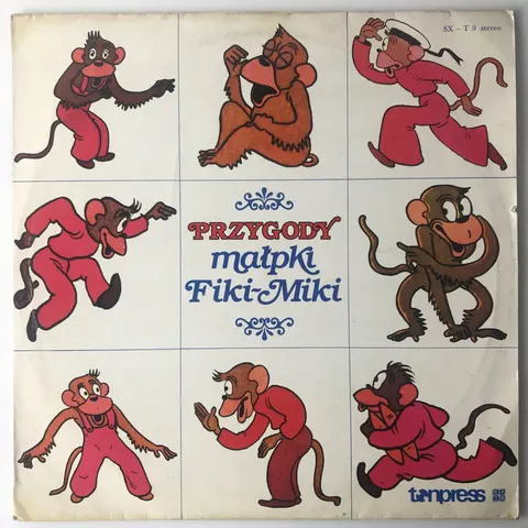 Makuszyński - Przygody Małpki Fiki-Miki LP SXT9 Good