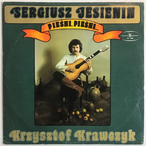 Krzysztof Krawczyk Sergiusz Jesienin Pieśni, LP SX1506 Good