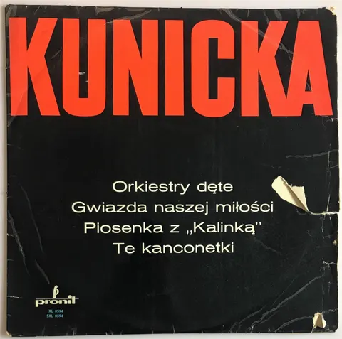 Halina Kunicka LP XL0594 Fair