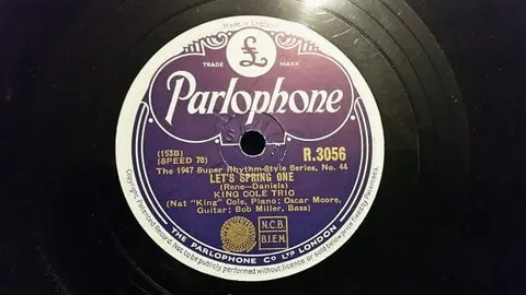 King Cole Trio: Lets spring one/I'm lost R3056 Parlophone