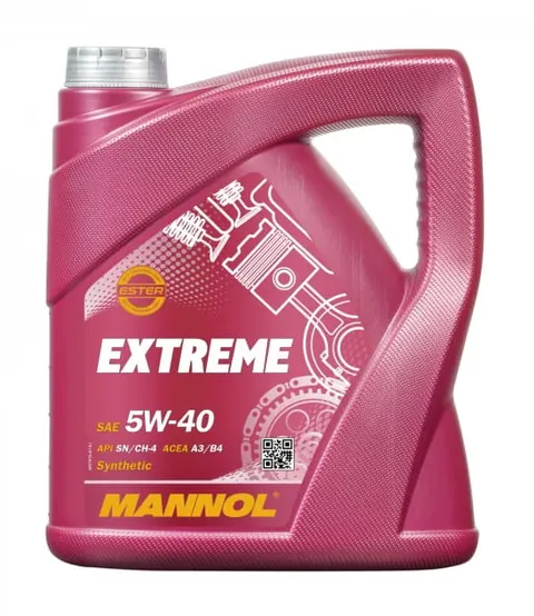 Mannol 5W40 Extreme A3/B4 4L