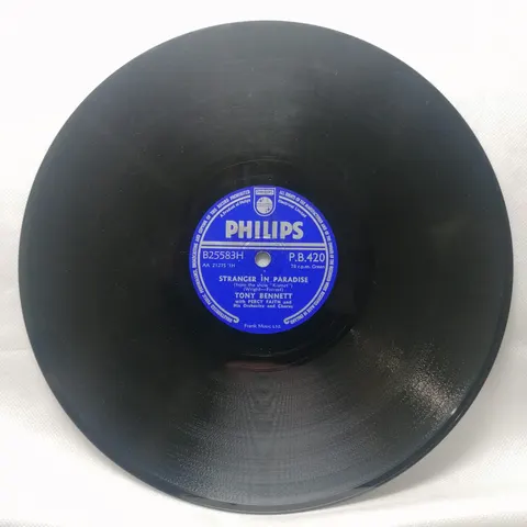 Tony Bennett: Stranger In Paradise/Take Me Back Again PB420 Philips