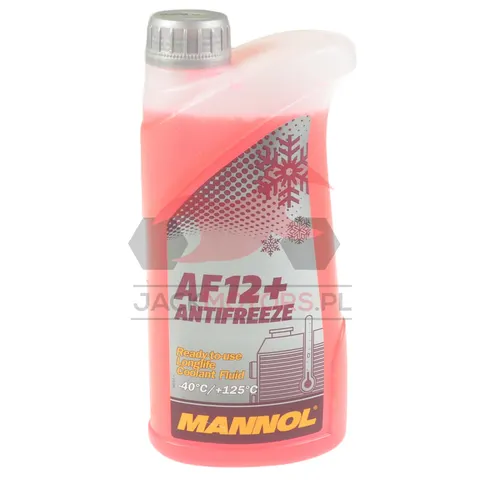 Mannol płyn do chłodnic czerwony 1L AF12+