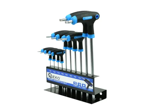Klucze TORX T9-T50 10el. typ T Geko