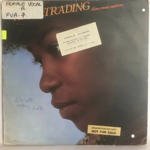 Joan Armatrading - Show Some Emotion LP VG