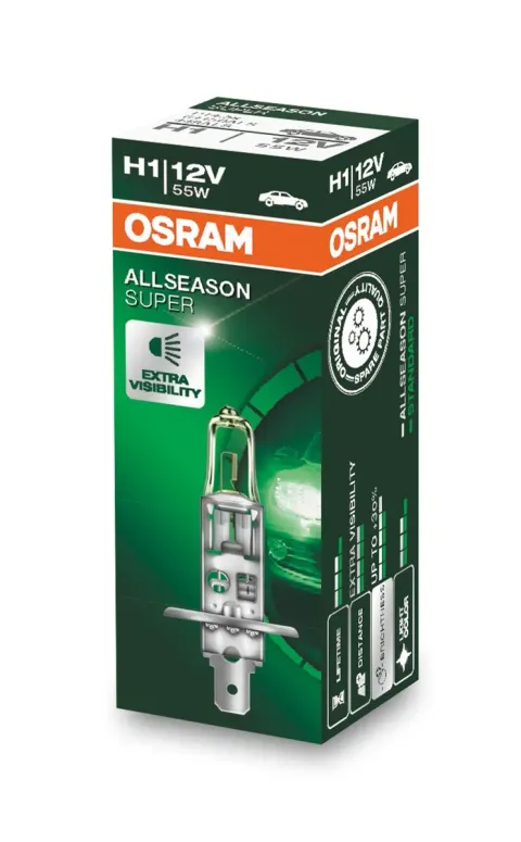 Osram żarówka H1 12V 55W AllSeson 1szt