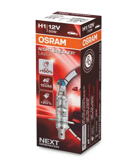 Osram żarówka H1 12V 55W Night Breaker Laser 1szt