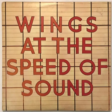 Wings - At The Speed Of Sound LP PAS10010 VG