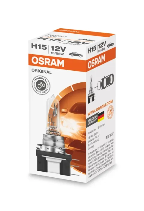 Osram żarówka H15 12V 55/15W Original 1szt