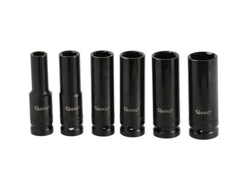 Nasadka udar kpl 1/2 17-21mm dł.77mm 6szt Geko