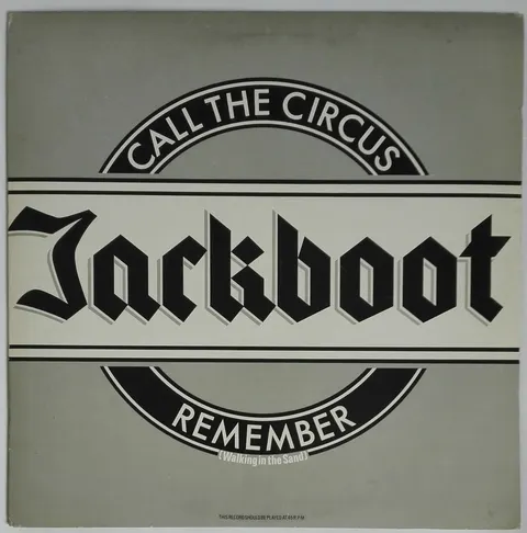 Jackboot Call The Circus/Remember 12" SP EX