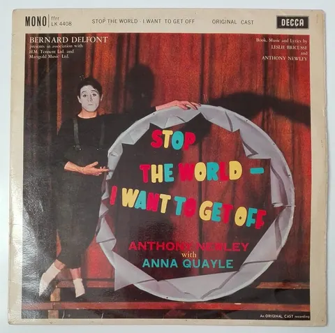 Stop World - I Want To Get Off LP LK4408 VG