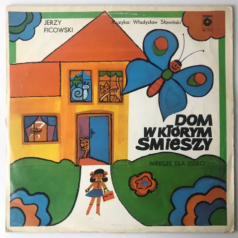 Jerzy Ficowski - Dom W Którym Śmieszy LP SX1173 Good