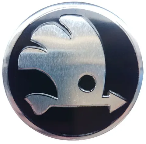 Emblematy zamienniki Skoda srebrny 70mm