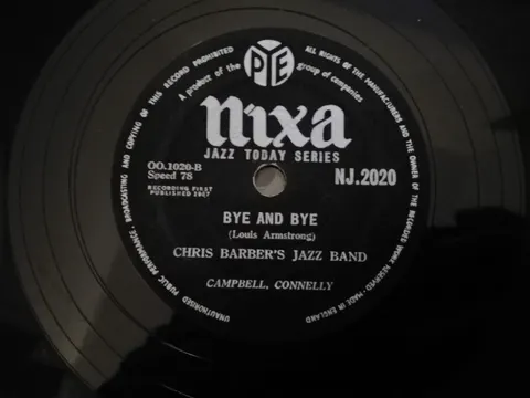 Chris Barber - Bye and Bye / Old Rugged Cross, Nixa