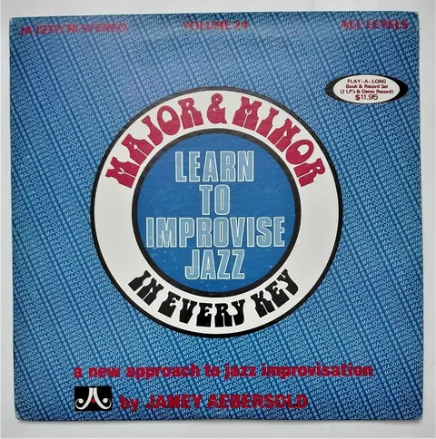Learn to improvise JAZZ - Major Minor 2xLP + singiel EX