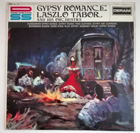 Laszlo Tabor And His Orchestra - Gypsy Romance LP Good