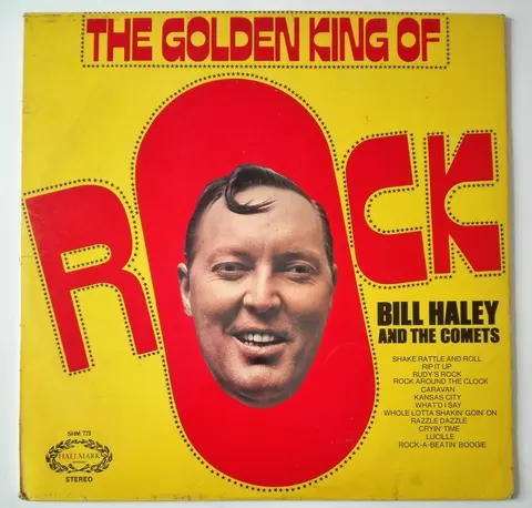 BILL HALEY - THE GOLDEN KING OF ROCK LP SHM773 Good