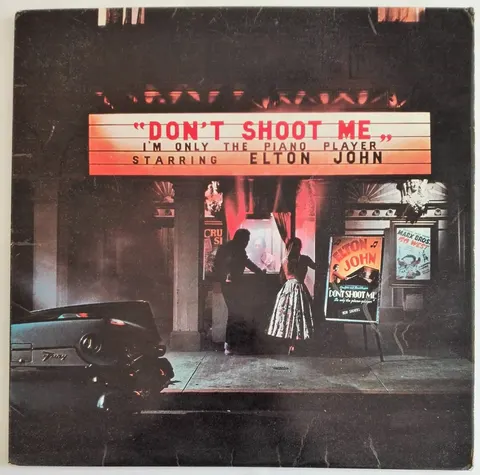 Elton John - Don't Shoot Me I'm Only The Piano Player LP VG+