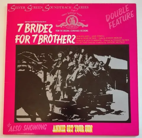 7 Brides For 7 Brothers/Annie Get Your Gun LP EX