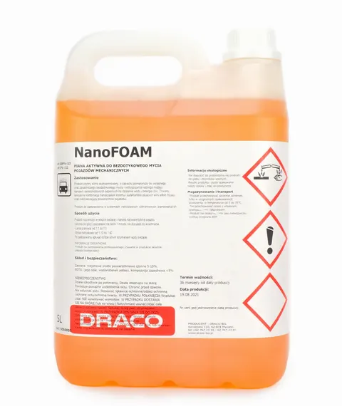 Draco aktywna piana NanoFOAM 5L
