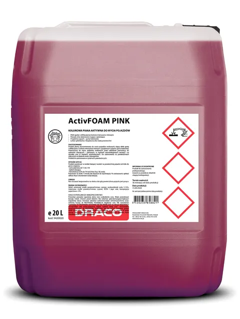 Draco aktywna piana Active Foam Pink 1L