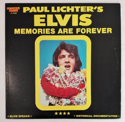 Elvis Presley - Memories Are Forever LP Good