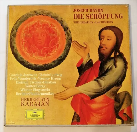Joseph Haydn - Die Schopfung/The Creation 2LP box 643515 EX