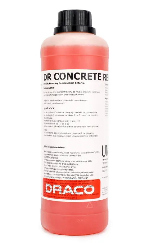 Draco Concrete Remover usuwa beton 1L