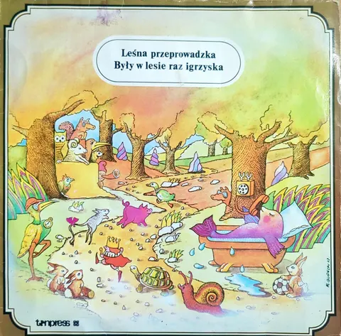 Bajka Były w lesie raz igrzyska - Jerzy Dąbrowski LP SXT15 Good