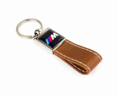 Brelok BMW " M " ekoskóra logo silikon