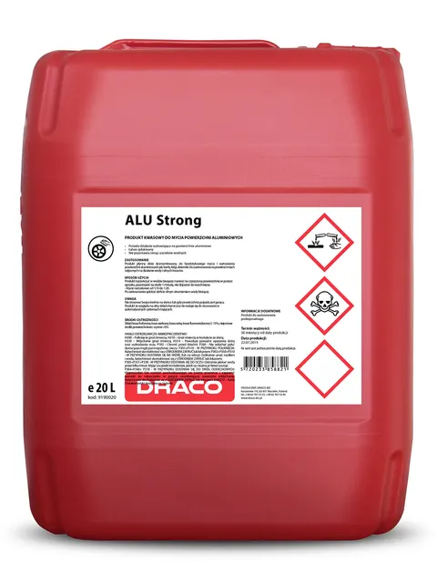 Draco ALU Strong czyści aluminium koncentrat 20L