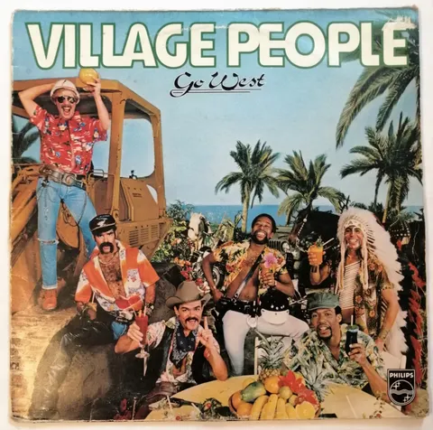 Village People - Go West LP Poor