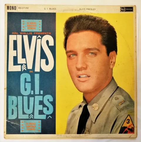 Elvis Presley - G.I. Blues LP VG-